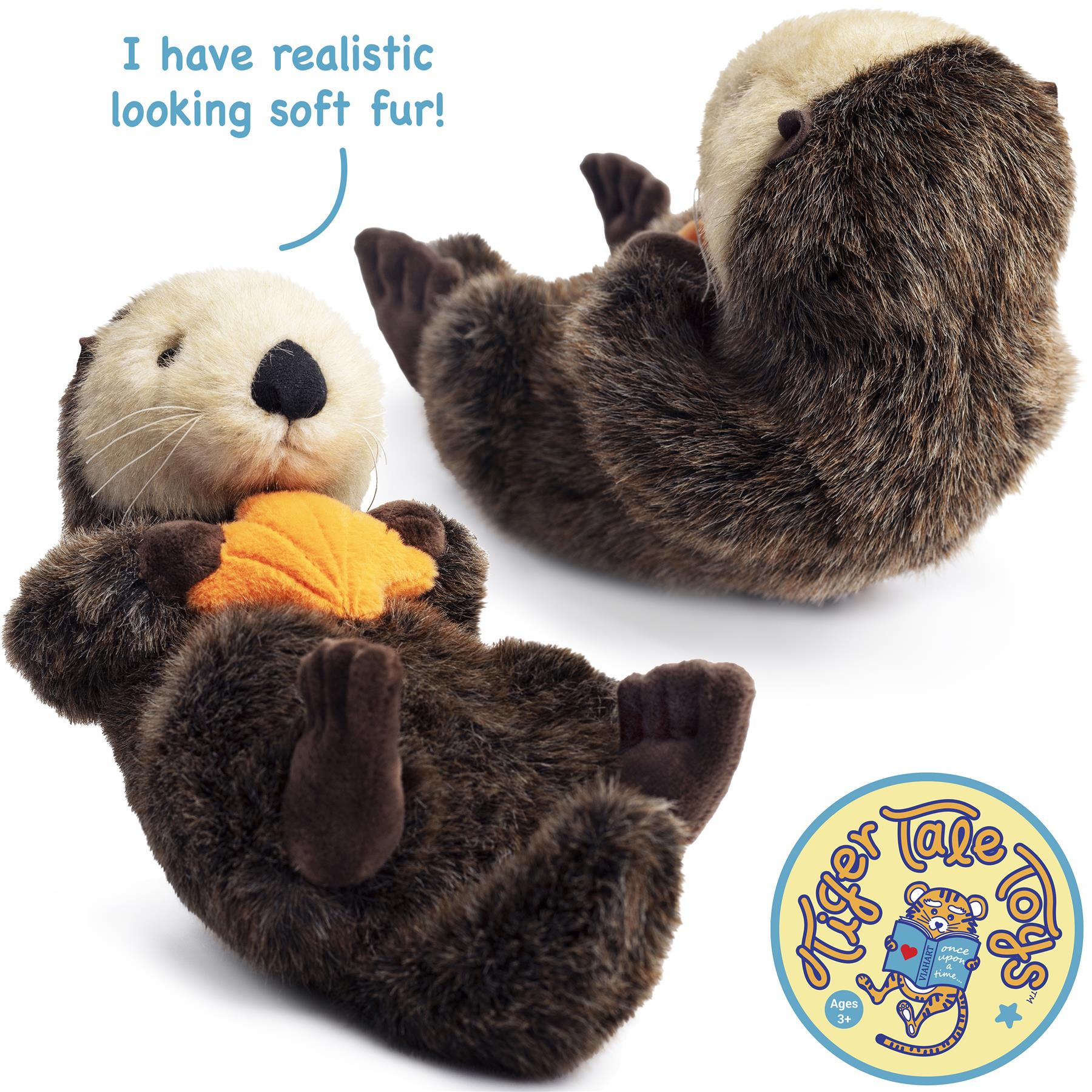 Owen The Sea Otter | 13 Inch Stuffed Animal Plush | By TigerHart Toys