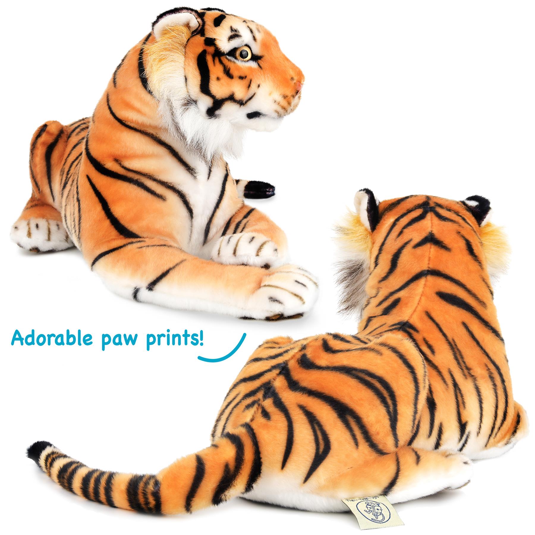 Arrow The Tiger - Squeeze Me! | 17 Inch Stuffed Animal Plush | By TigerHart Toys