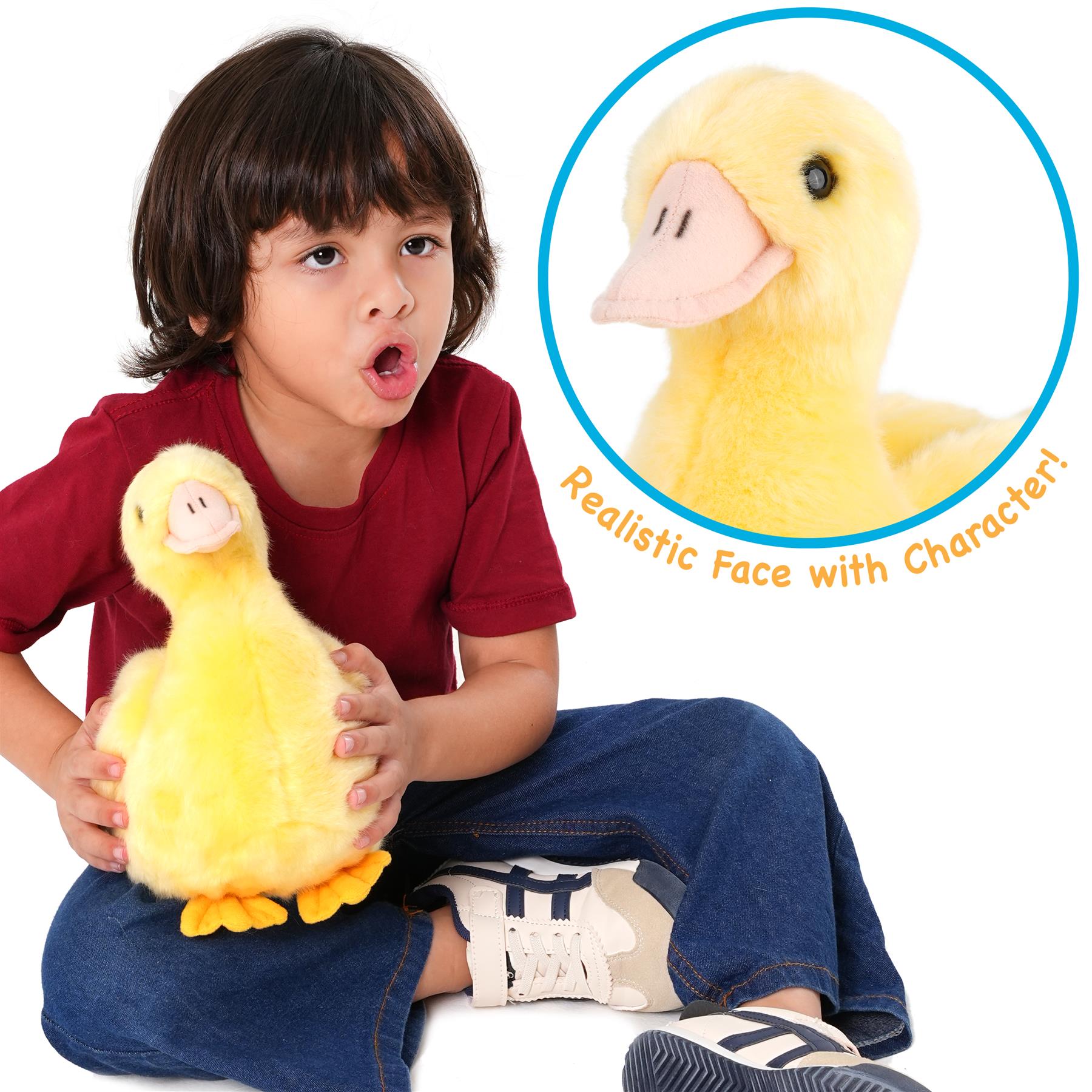 Dani the Duckling | 11 Inch Stuffed Animal Plush | By TigerHart Toys
