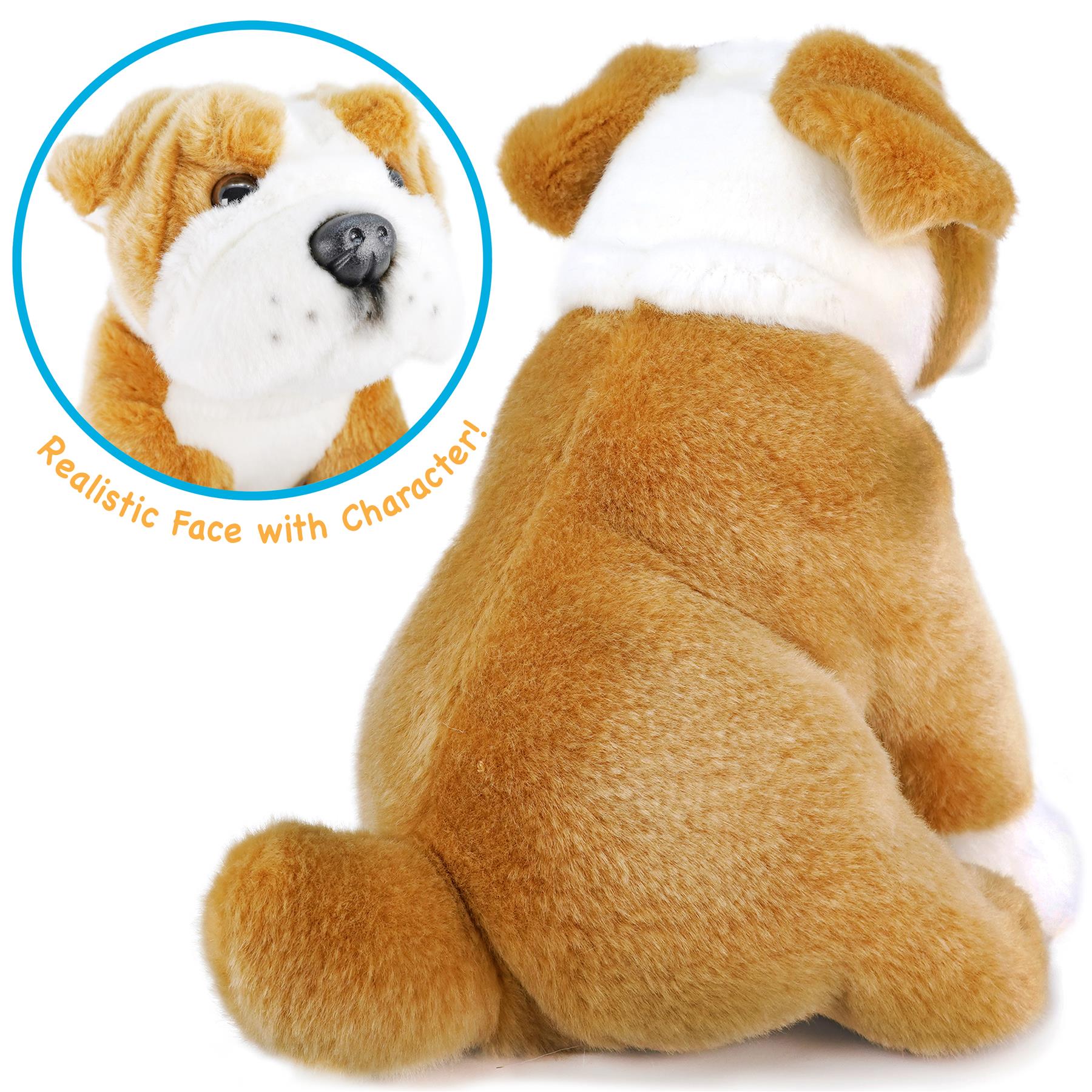 Egan The English Bulldog | 9 Inch Stuffed Animal Plush | By TigerHart Toys