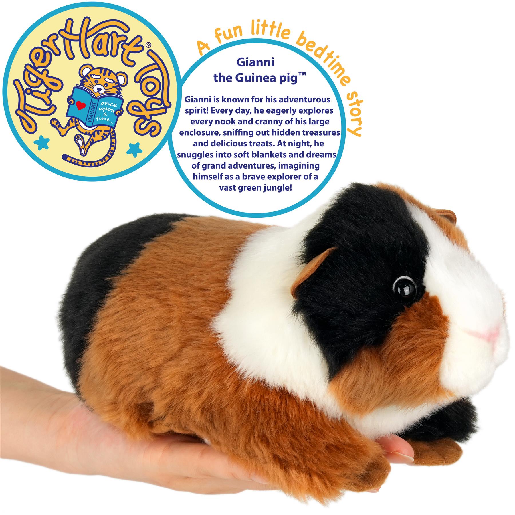 Gianni The Guinea Pig | 9 Inch Stuffed Animal Plush | by TigerHart Toys