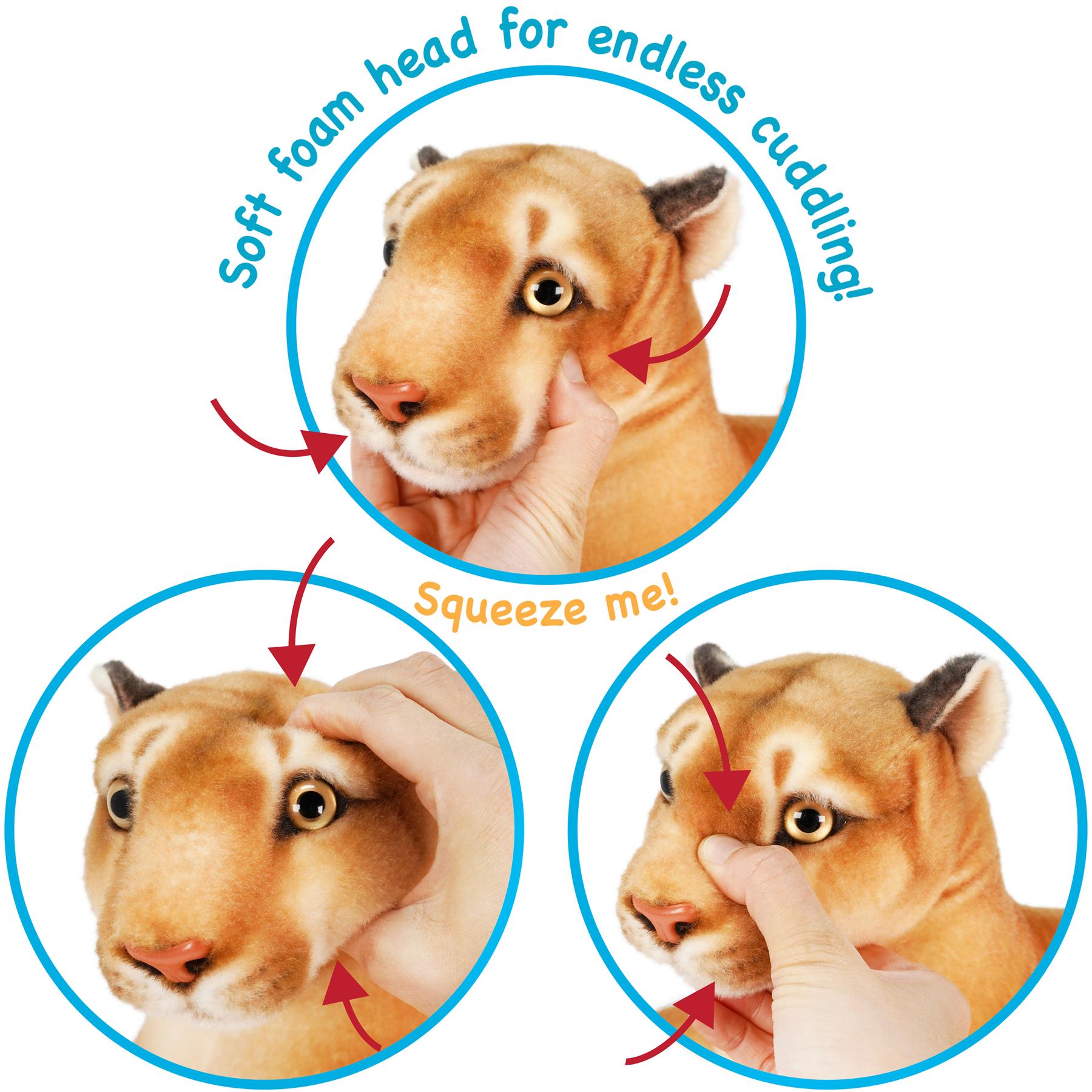 Monique The Mountain Lion | 18 Inch Stuffed Animal Plush | By TigerHart Toys