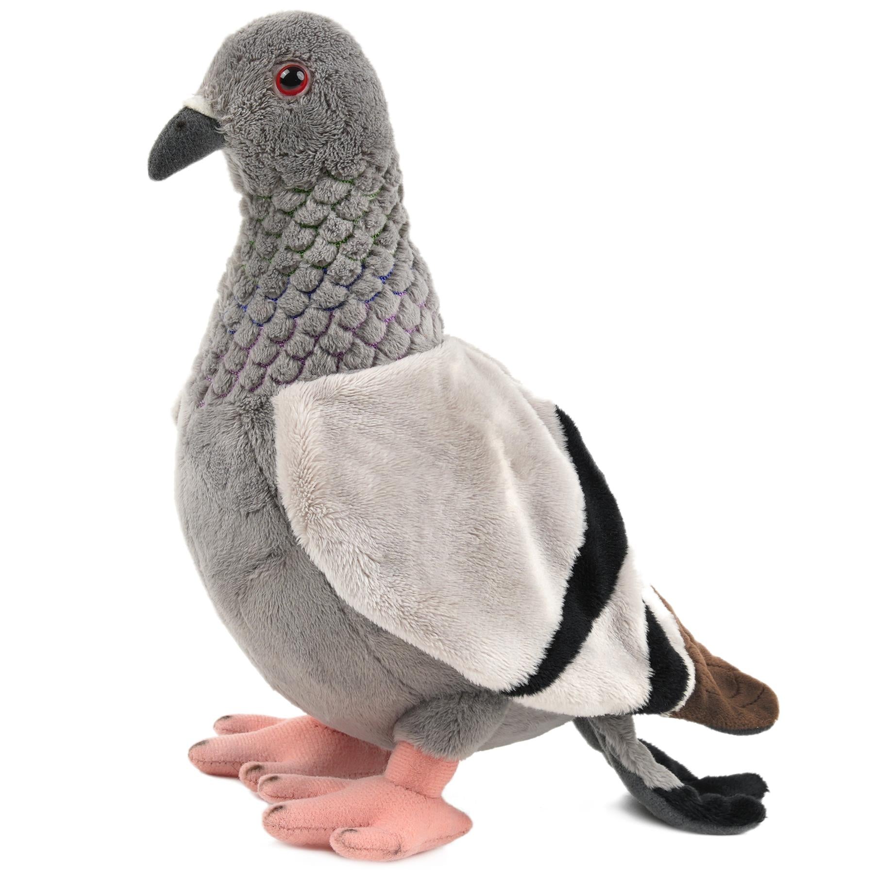 Pepper The Pigeon | 8.5 Inch Stuffed Animal Plush Bird | by TigerHart Toys