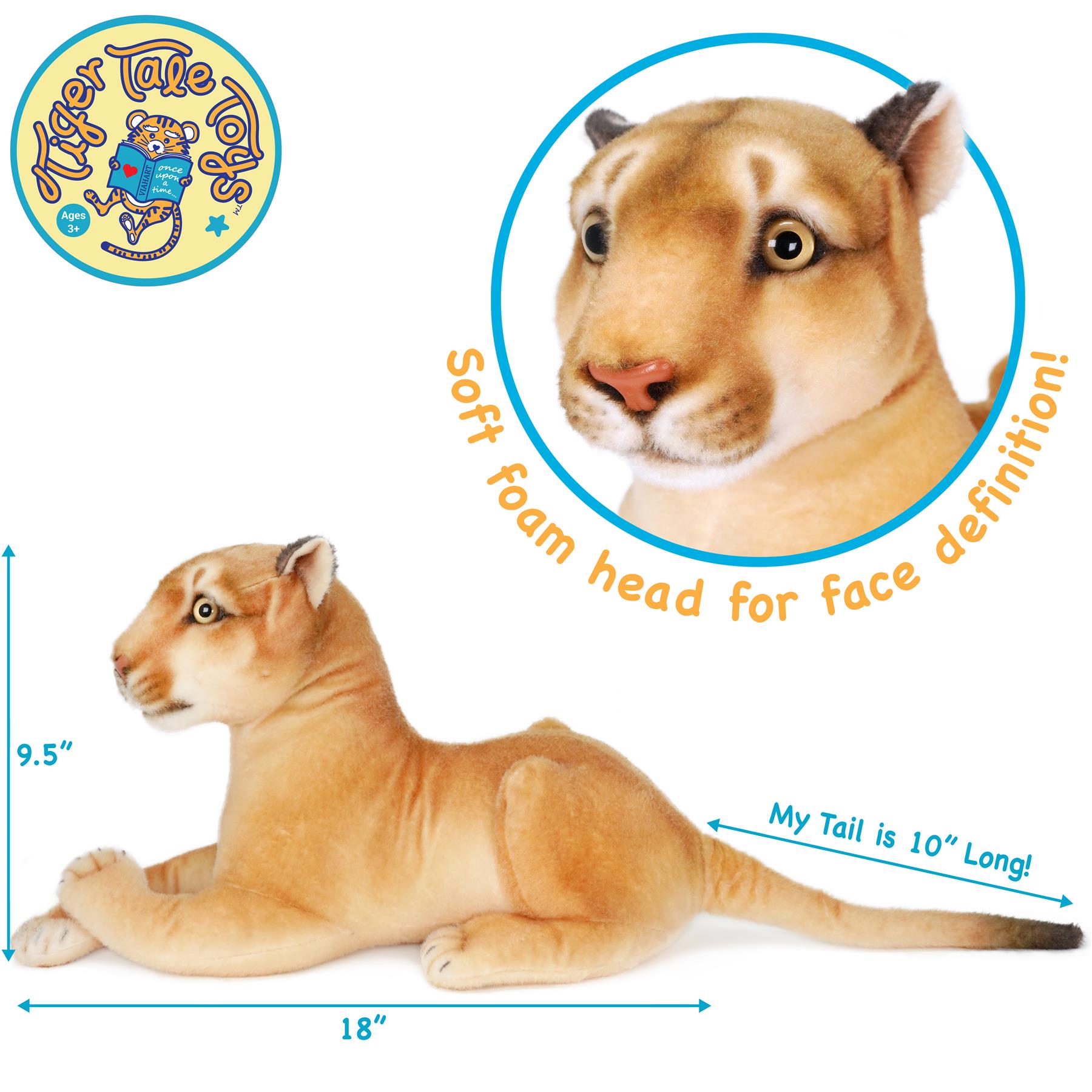 Monique The Mountain Lion | 18 Inch Stuffed Animal Plush | By TigerHart Toys