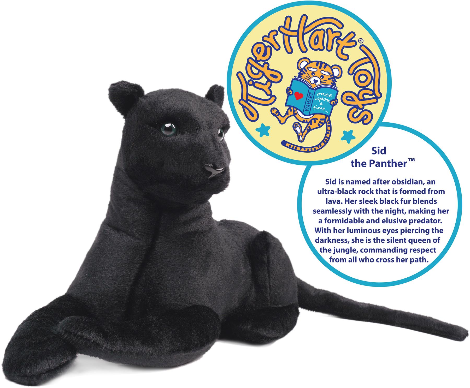 Sid The Panther - Squeeze Me! | 17 Inch Stuffed Animal Plush | by TigerHart Toys