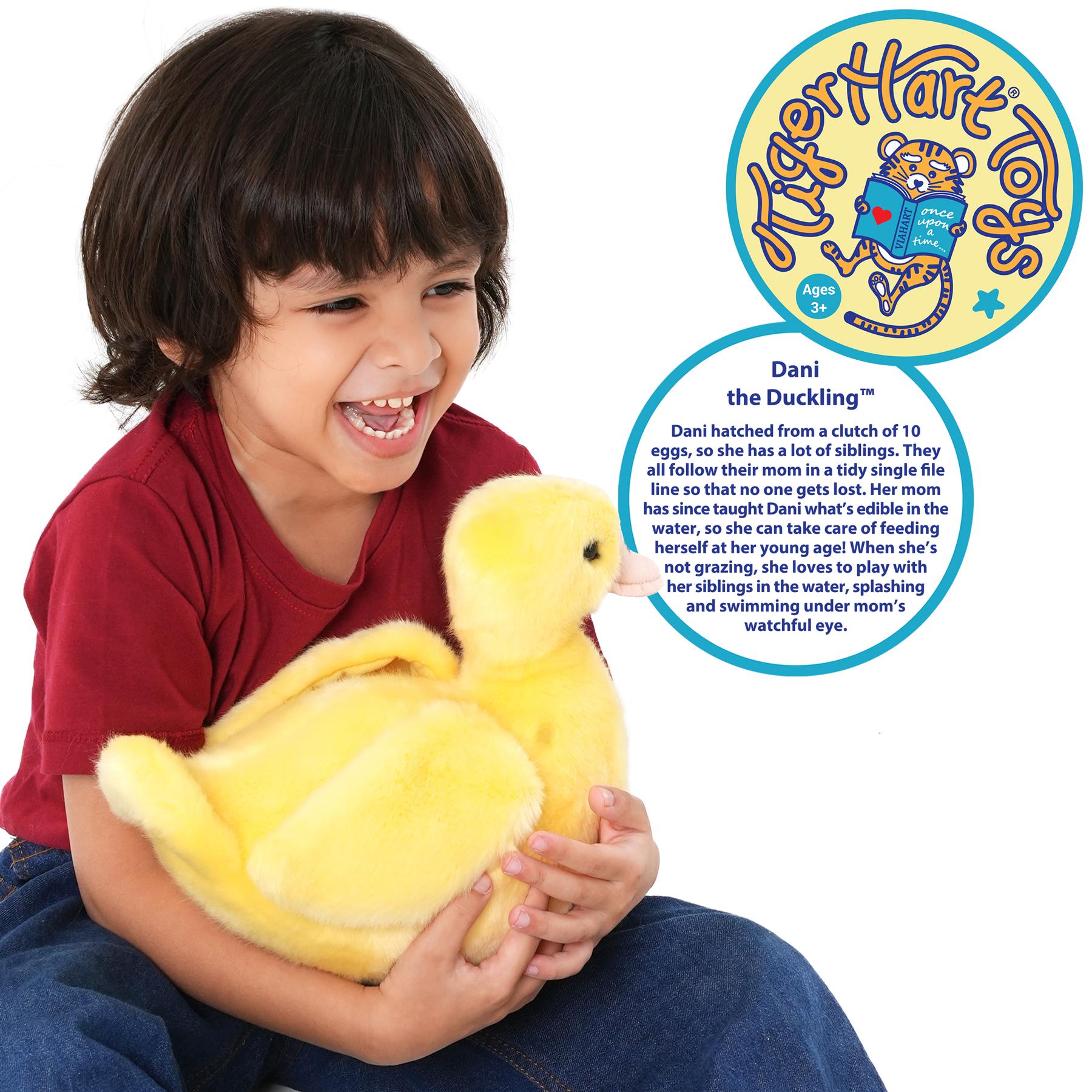 Dani the Duckling | 11 Inch Stuffed Animal Plush | By TigerHart Toys