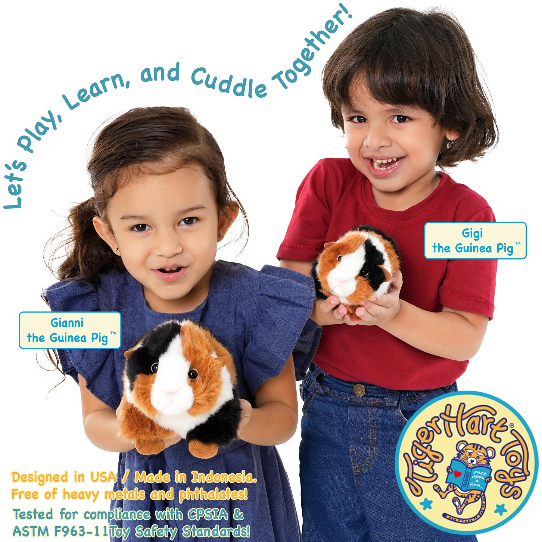 Gianni The Guinea Pig | 9 Inch Stuffed Animal Plush | by TigerHart Toys